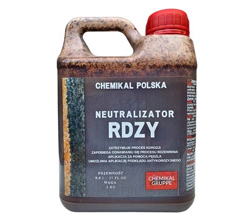 Odrdzewiacz Neutralizator Rdzy Kg Odrdzewiacz Kg Za Z Z