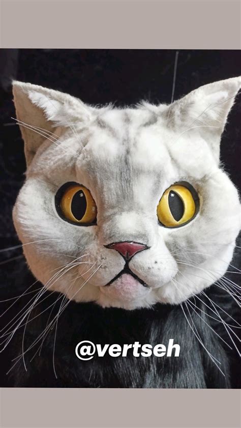 Realistic Cat Mask Фурри арт Маски