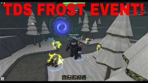 ROBLOX TDS FROST EVENT YouTube