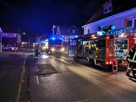 Unklare Rauchentwicklung Freiwillige Feuerwehr Lahntal