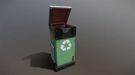 Sci Fi Trash Can Download Free 3d Model By Lespaul0689 92fb7fc