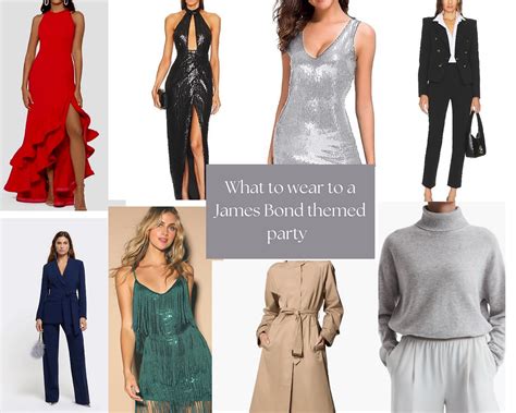 11 Chic Outfits To Wear To A James Bond Theme Party As A Woman