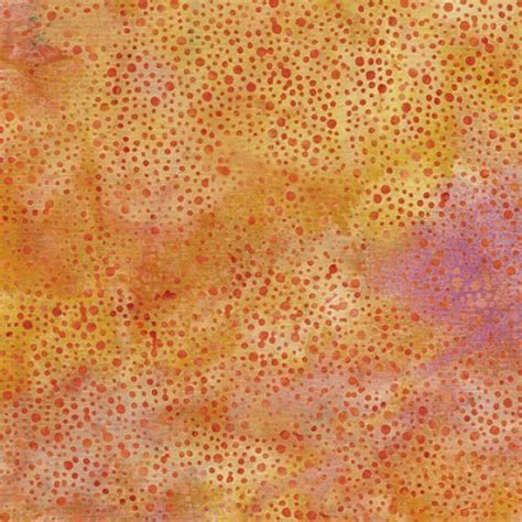 Island Batik Dots Tangerine