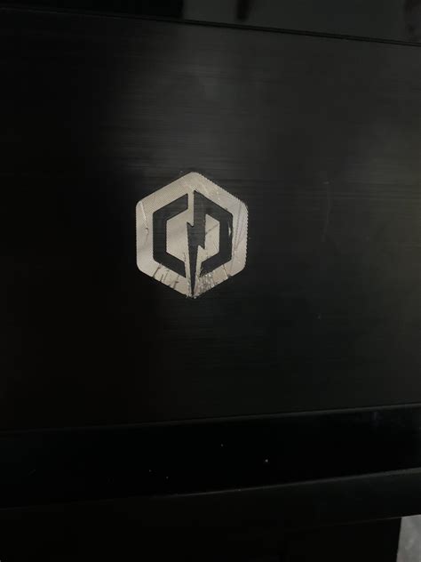 Does Anyone Know How To Remove This Logo Its On The Cyberpower 008