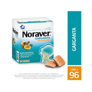 NORAVER P NARANJA MIEL CAJA X 96 TABS Farmavida Droguería Online