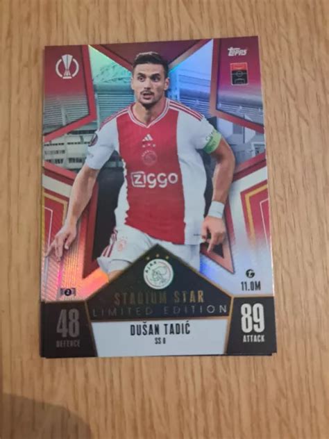 TOPPS MATCH ATTAX CL 2023 2024 Dusan Tadic Stadium Star Edizione