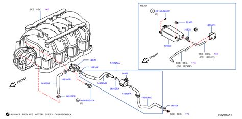 Nissan Evaporative Emissions System Lines Ez A Genuine