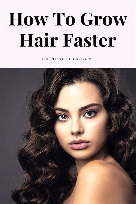 How To Make Your Hair Grow Faster 12 Rapunzel Habits To Try Grow Hair Faster Grow Hair Help