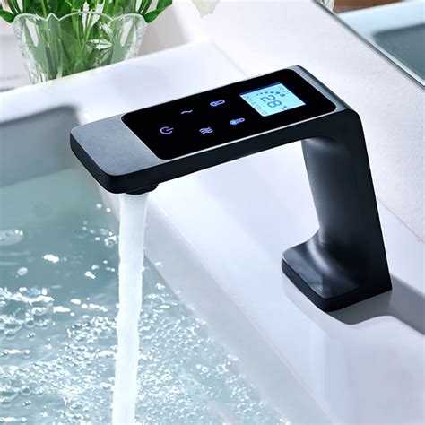 Sierra Digital Touch Commercial Motion Sensor Touchless Faucet In Matte