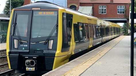 Merseyrails New Trains On Mixed Traffic Testing At Formby