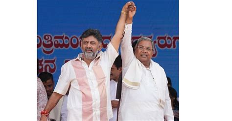 Siddaramaiah Shivakumar Work In Tandem For Partys Victory In Rs Polls