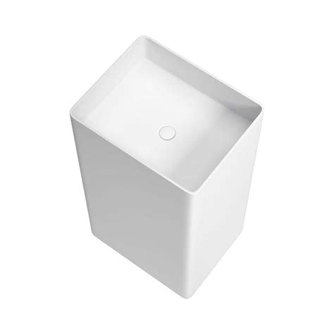 Vanityfus 354 In Free Standing Pedestal Sink Basin Without Drain And
