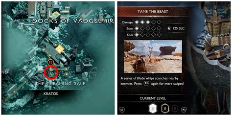 God Of War Ragnarok All Blades Of Chaos Heavy Runic Attacks Location