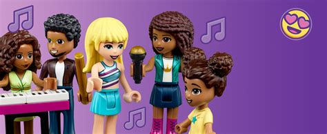 Lego Friends La Villetta Familiare Di Andrea Casa Delle Bambole Con