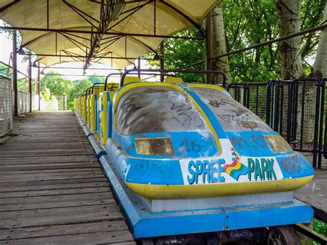 Spreepark An Old Ddr Fun Park S Rollercoaster Ride Abandoned Berlin