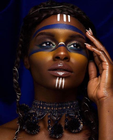 African Tribal Makeup Looks