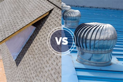 Ridge Vent vs Turbine Vent (Differences You Should Know)