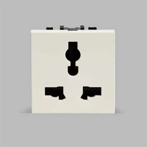 Modular 6 A 6a Universal Socket For Electric Fittings At Rs 35piece