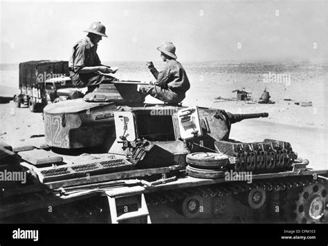 German Panzer Iii In Africa Stock Photo Alamy