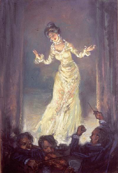 Museum Art Reproductions Singer By Everett Shinn United