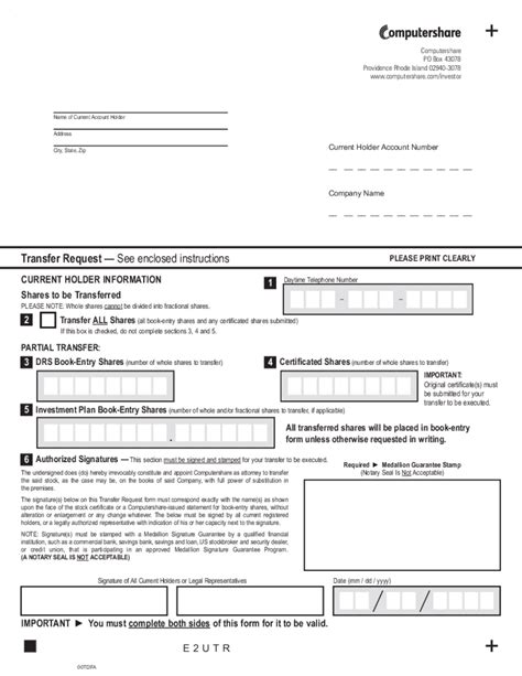 Create Fillable Shares Transfer Request Form And Cope With Bureaucracy