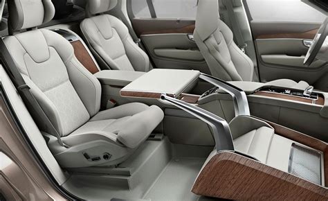 Volvo представила роскошный интерьер Lounge Console для Xc90 Excellence — Автоновости дня