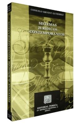 Sistemas Jur Dicos Contempor Neos Consuelo Sirvent Guti Rrez Libros