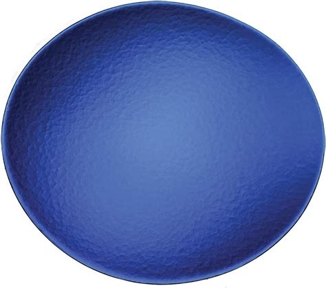 Lorren Home Trend S Blue Glass Charger Plate Set Of 4