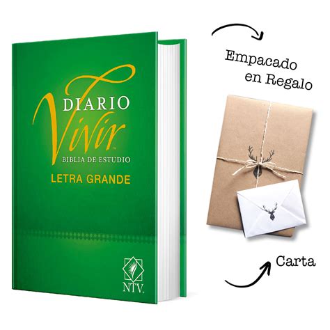 Biblia De Estudio Del Diario Vivir NTV Letra Grande Libreria 247