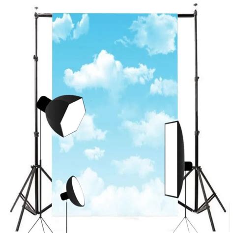 ARRIÈRE PLAN NUAGE BLANC toile de fond photo studio photo pliable poids