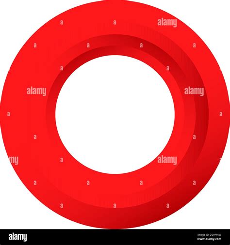 Abstract Circle Rings Icon Symbol Design Element Stock Vector