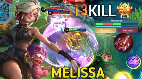 Melissa Gendong Team Kill Melissa Best Build Melissa