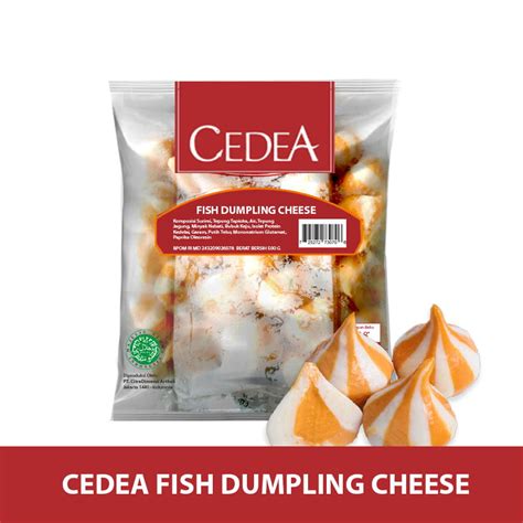 Cedea Fish Dumpling Cheese 500 Gram HOKImart