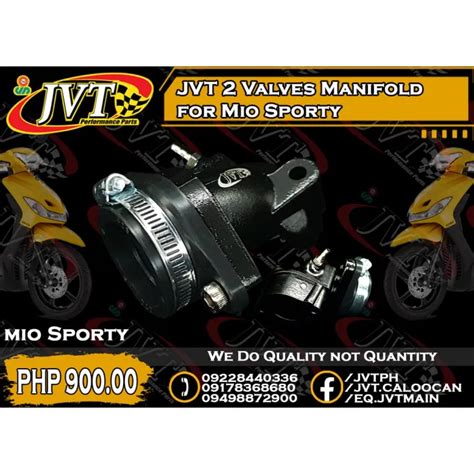 Jvt Valves Manifold For Mio Sporty Lazada Ph