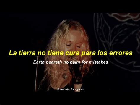 Theatre Of Tragedy And When He Falleth Español Inglés Video By