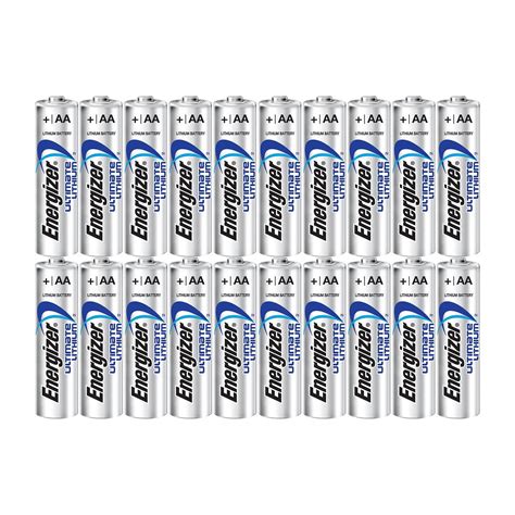 Energizer Ultimate Lithium Aa Size Batteries Pack Walmart