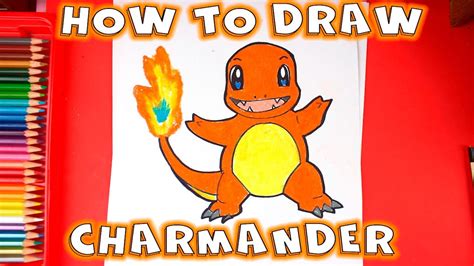 Comment dessiner Pokemon comment dessiner Salamèche facilement étape