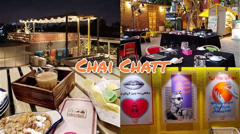 Chai Chatt Karachi Bazaar Habitt City YouTube