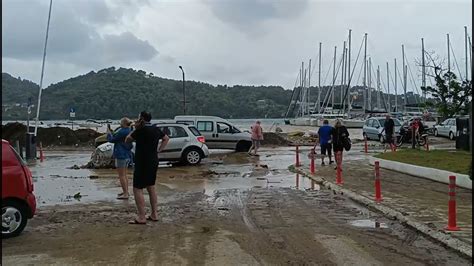 Skiathos After Storm Daniel And Flood Greece Youtube