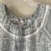 Lucknow Chikankari Gray Cotton Tunic Kurta Hand Embroidered Etsy