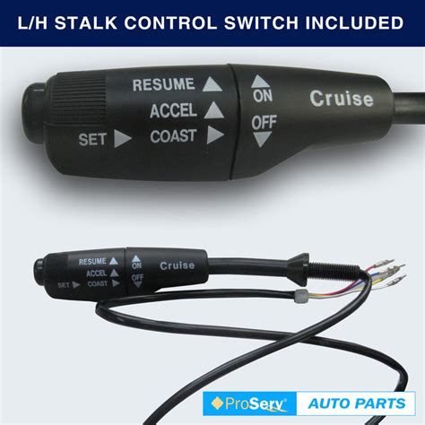 Universal Cruise Control Kit Electric Servo With Lh Stalk Control