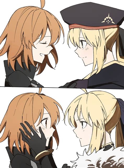 Artoria Pendragon Fujimaru Ritsuka Artoria Caster Artoria Caster