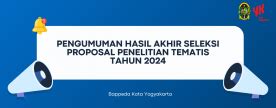 Badan Perencanaan Pembangunan Daerah Kota Yogyakarta Pengumuman Hasil