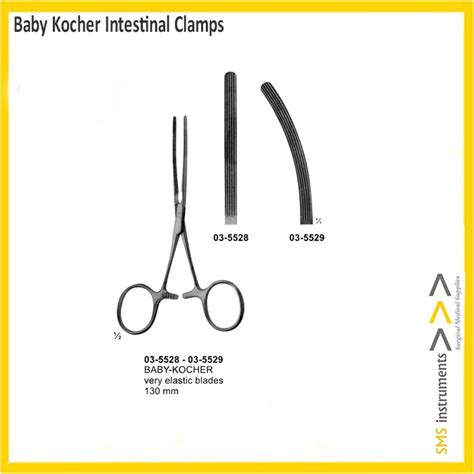 Baby Kocher Intestinal Clamps Surgical Instruments Nazmed SMS