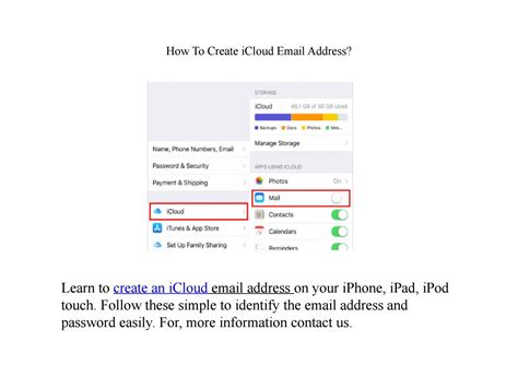 How To Create Icloud Email Address By Jermiah Fernandez Issuu