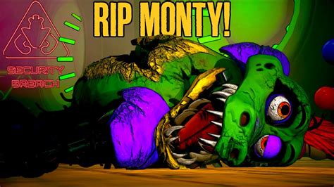 Rot In Hades Monty Monty Gator Boss Fight FNAF Security Breach