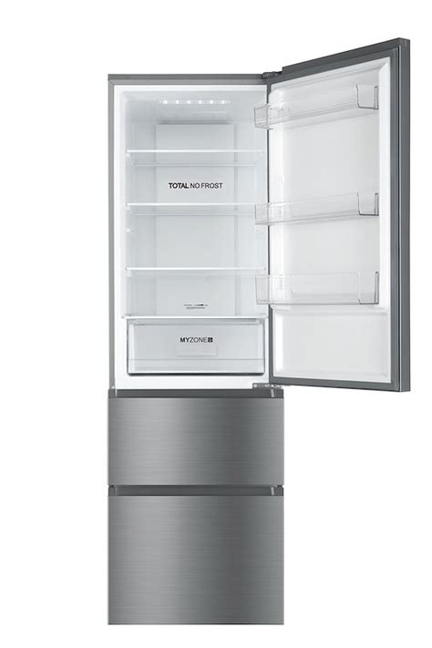 Haier Frigorifero Combinato HTR3619ENMN 348 L Inox Style Comet