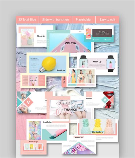 25 Best Free Cute Pastel Colors Powerpoint Ppt Templates To Download