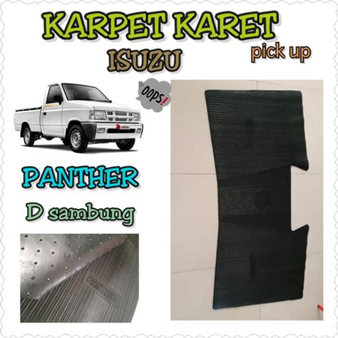 Jual Karpet Karet Alas Lantai Pick Up Panther Depan Sambung Kota