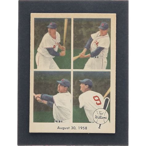 August Fleer Ted Williams Pristine Auction